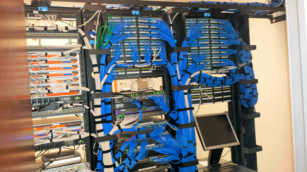 Cable Technician at Work